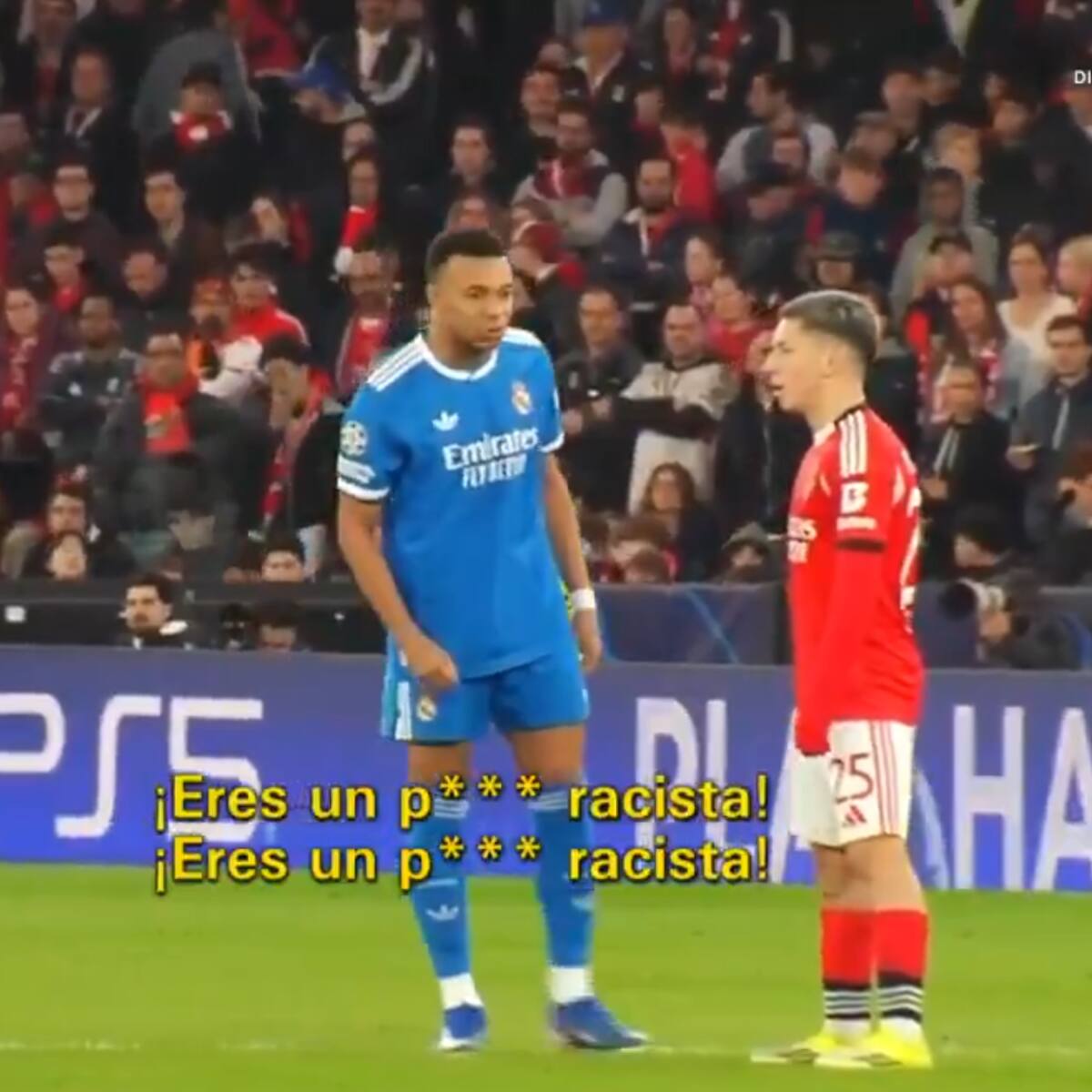 Mbappé explica qué ha pasado entre Prestianni y Vinicius: "Le ha dicho 'eres un mono' 5 veces"