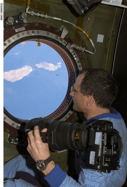 Lanzarote y Fuerteventura, vistas desde el espacio.