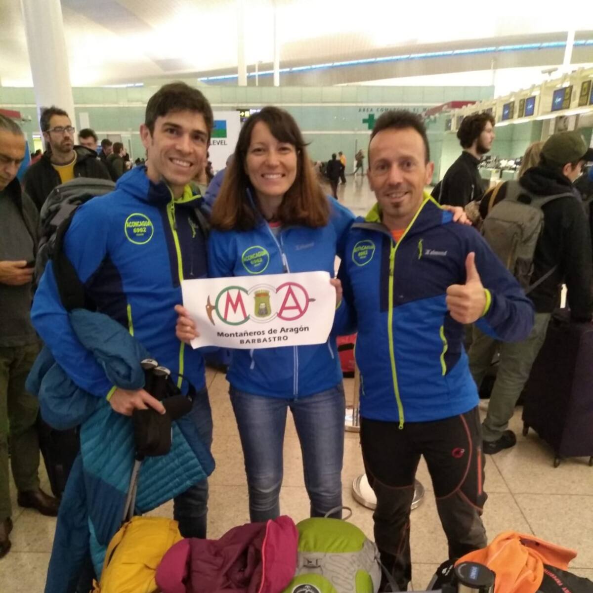 Expedición de Montañeros de Aragón de Barbastro al Aconcagua en el 70 aniversario