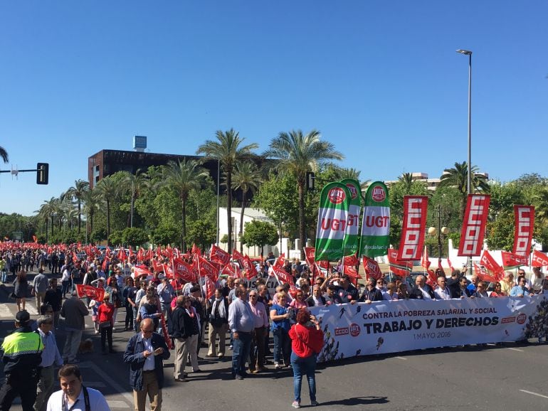 Manifestación Primero de Mayo