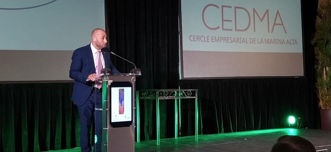 Benito Mestre durante la última gala de Cedma 2020.