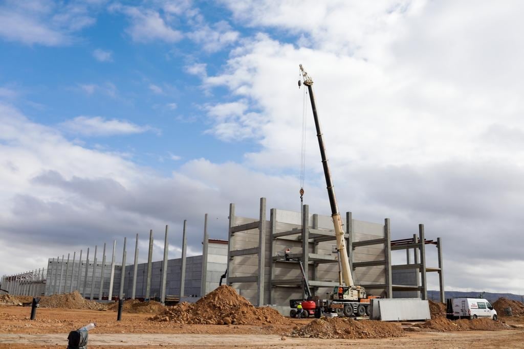 Obras de Bon Àrea en Épila (Zaragoza)