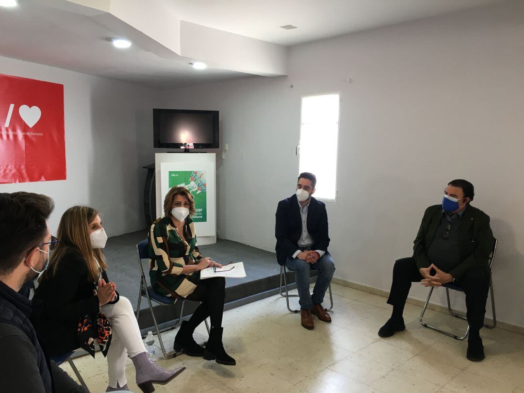 Reunión Psoe-A con la Asociación de Hostelería del Campo de Gibraltar.