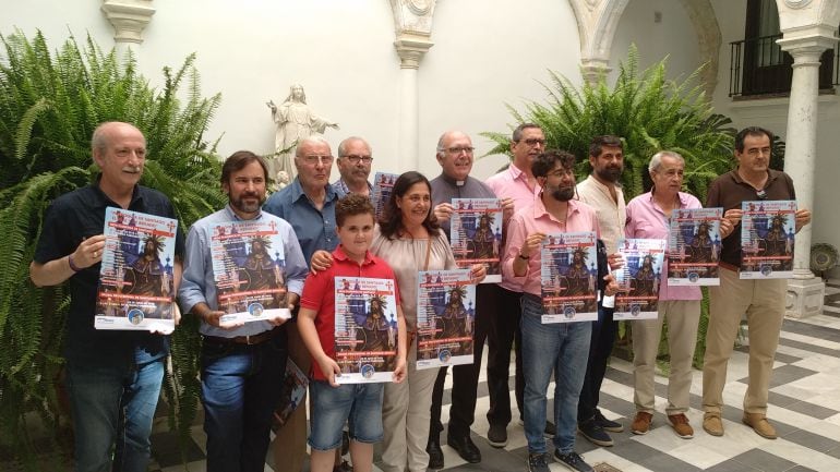 Presentación del cartel de la Misa Flamenca de Santiago del 25 de julio 