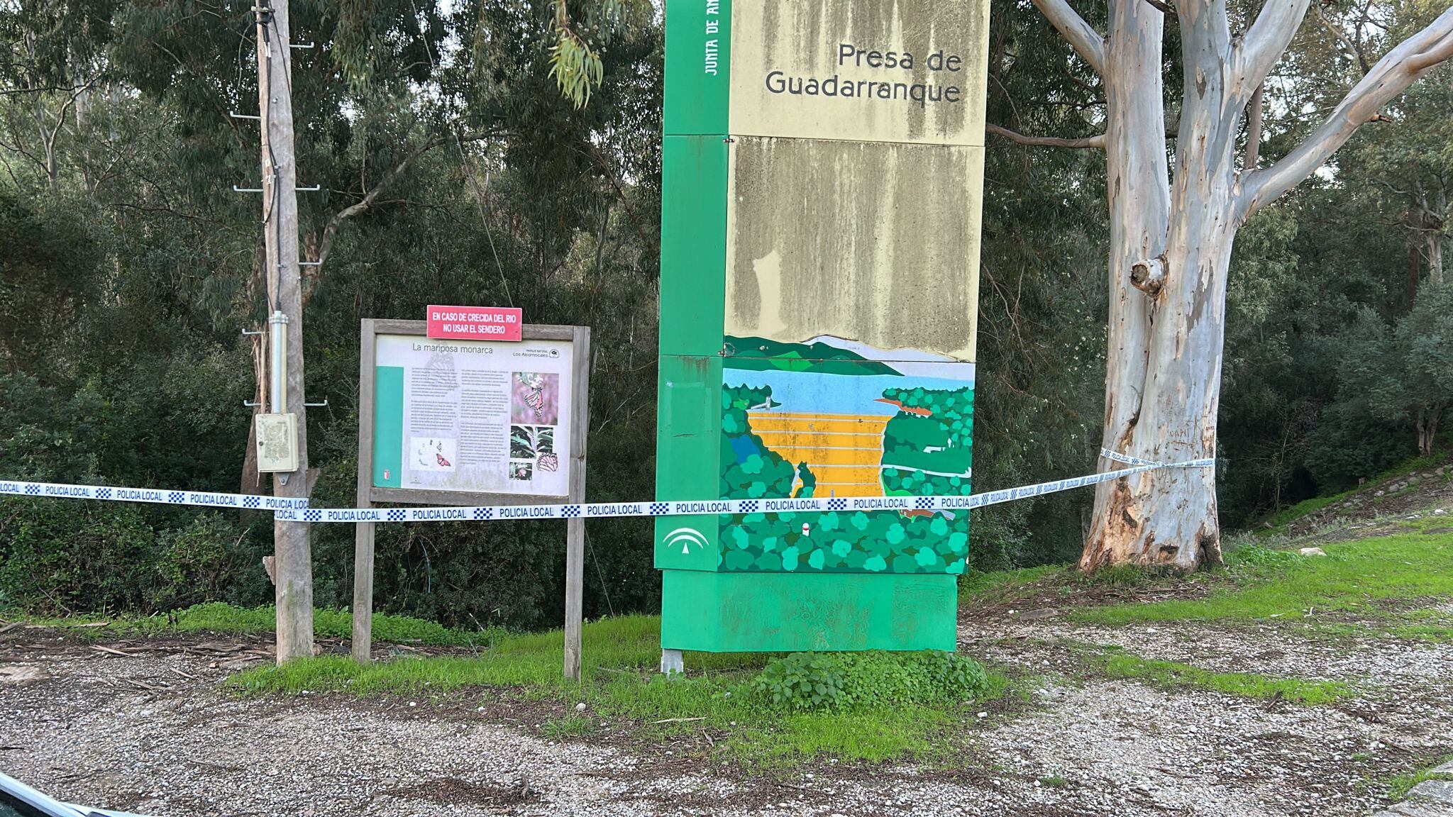 Cerramiento del Sendero de la Mariposa Monarca