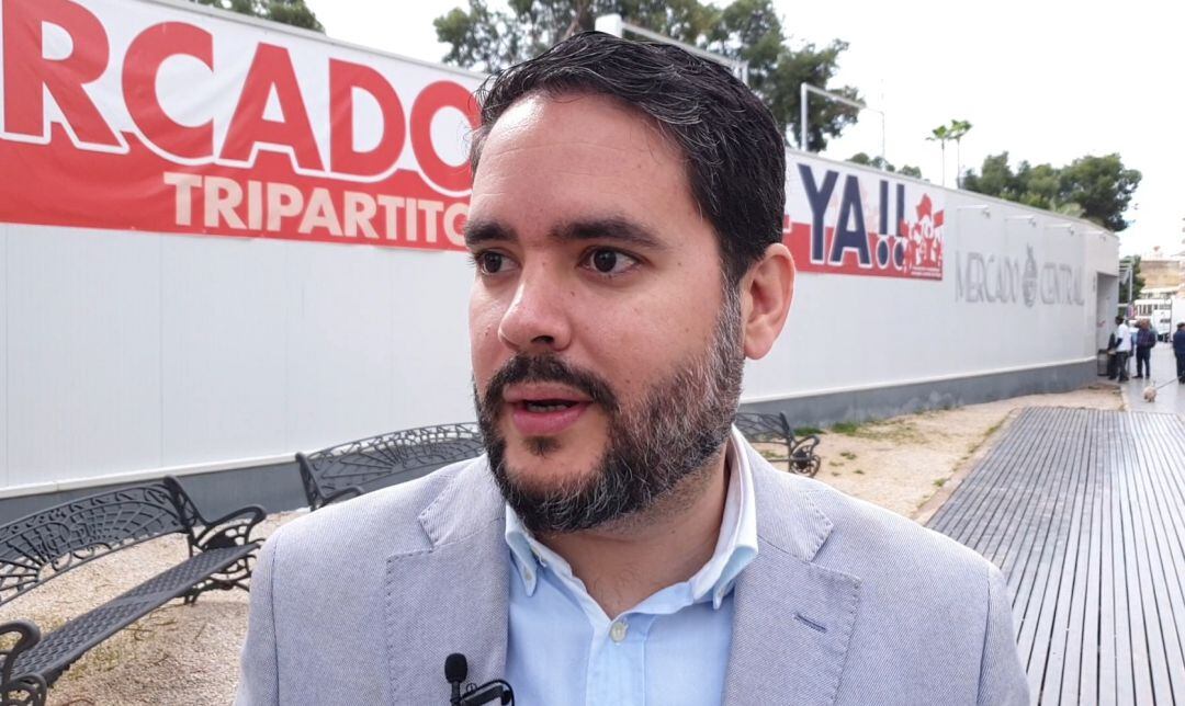 David Caballero, candidato de Contigo en Elche.