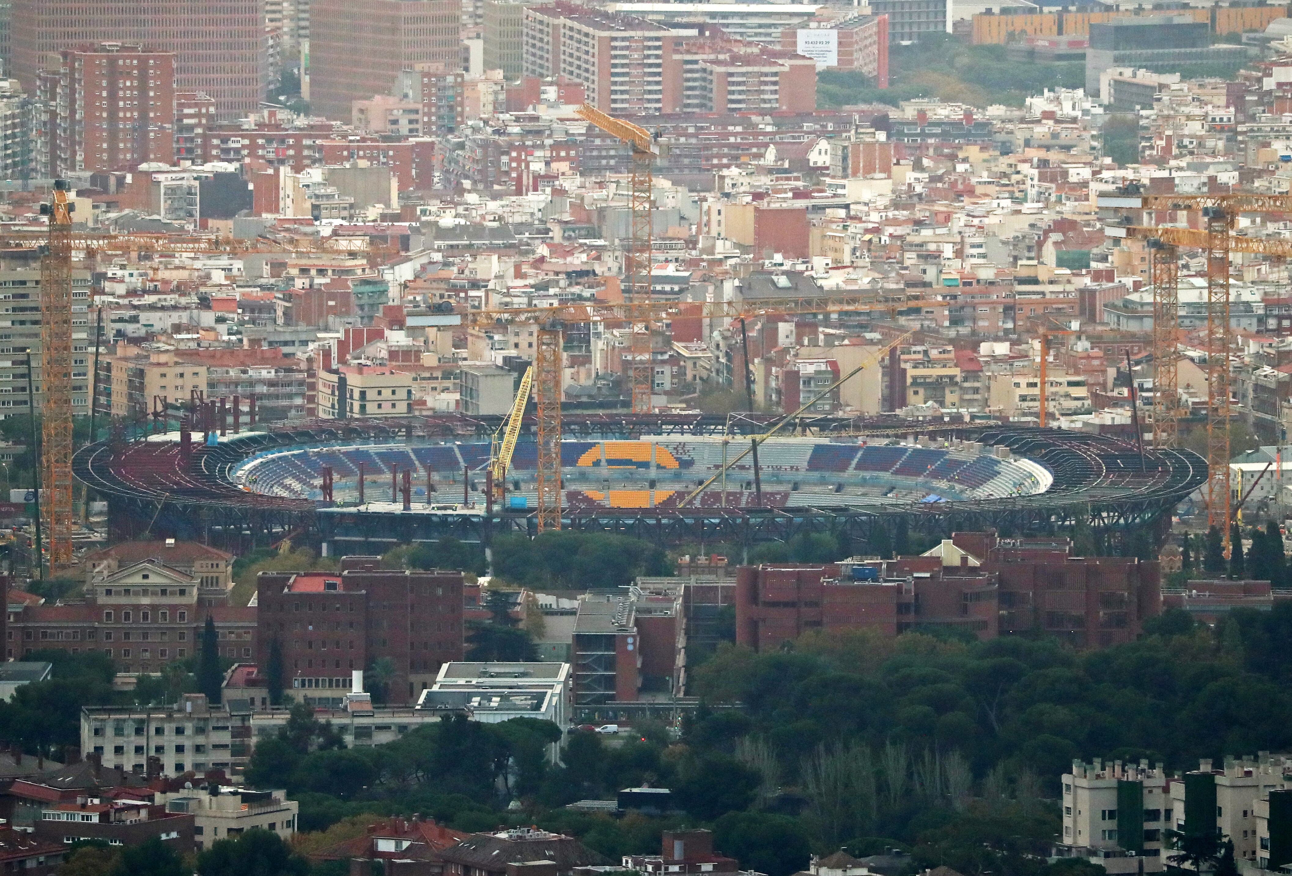 El Spotify Camp Nou, en una imagen en noviembre de 2024