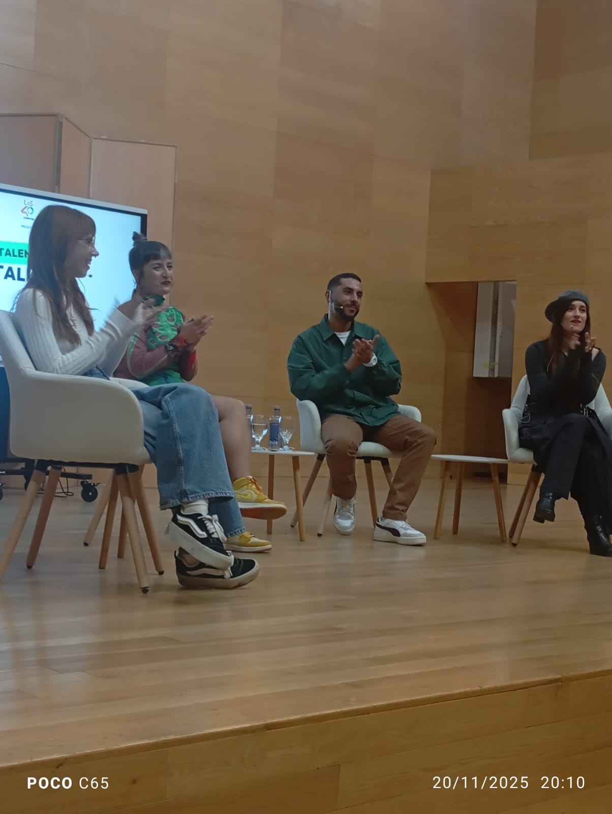 Participantes en la segunda jornada de los 40 Córdoba Talk celebrada en el Conservatorio Profesional Músico Ziryab