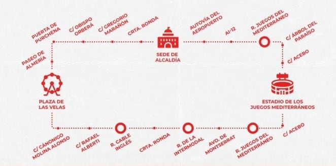 Recorrido del equipo en autobús descapotable y Fiesta en el Estadio.