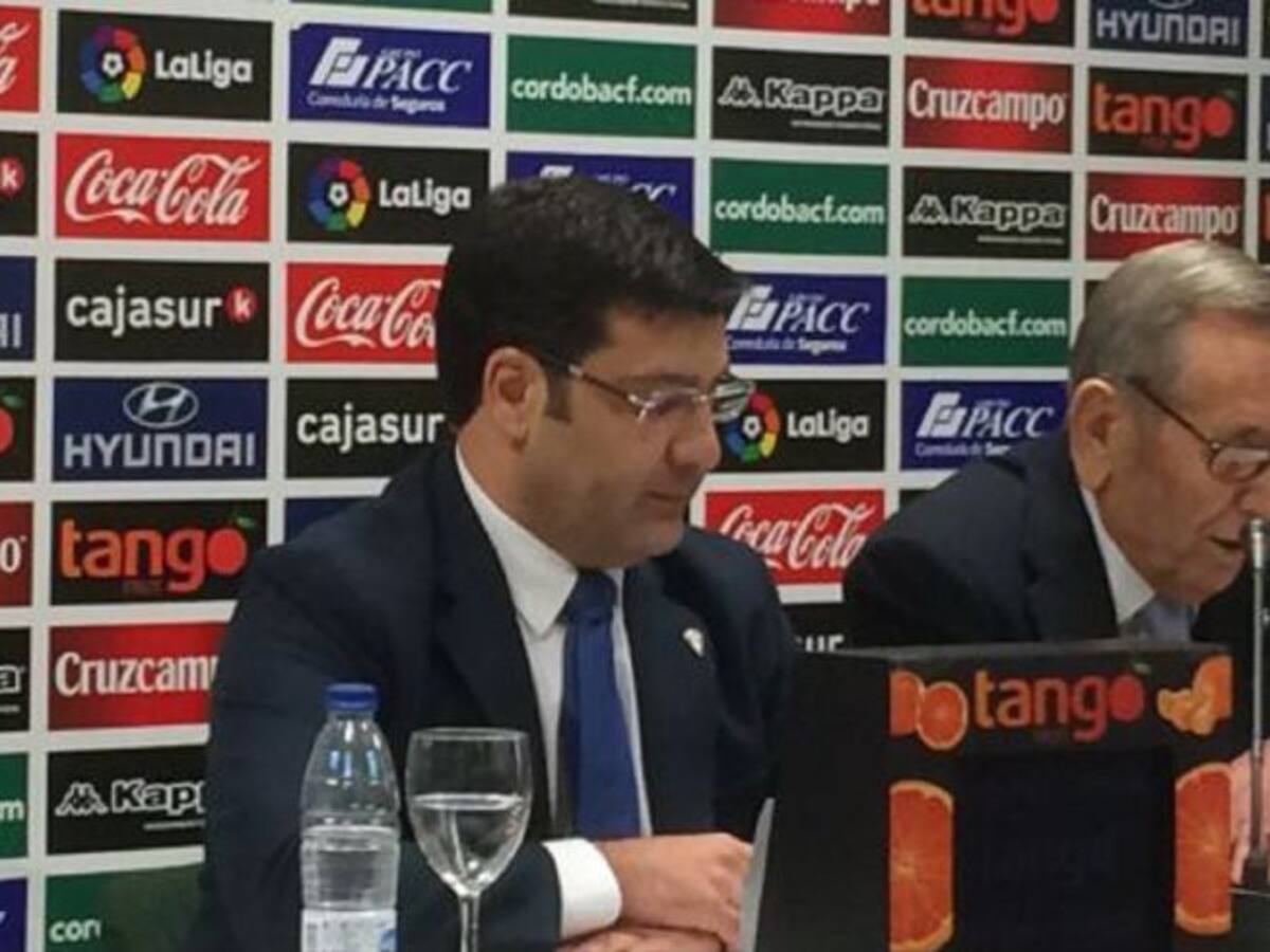 Rafael Campanero muestra su preocupación por el Córdoba CF