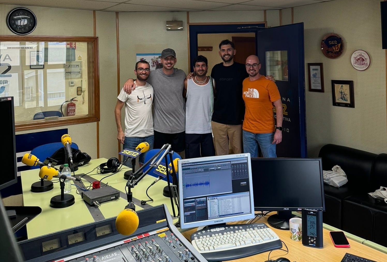 Los &quot;Hey Zuri&quot; en Radio Xàtiva.