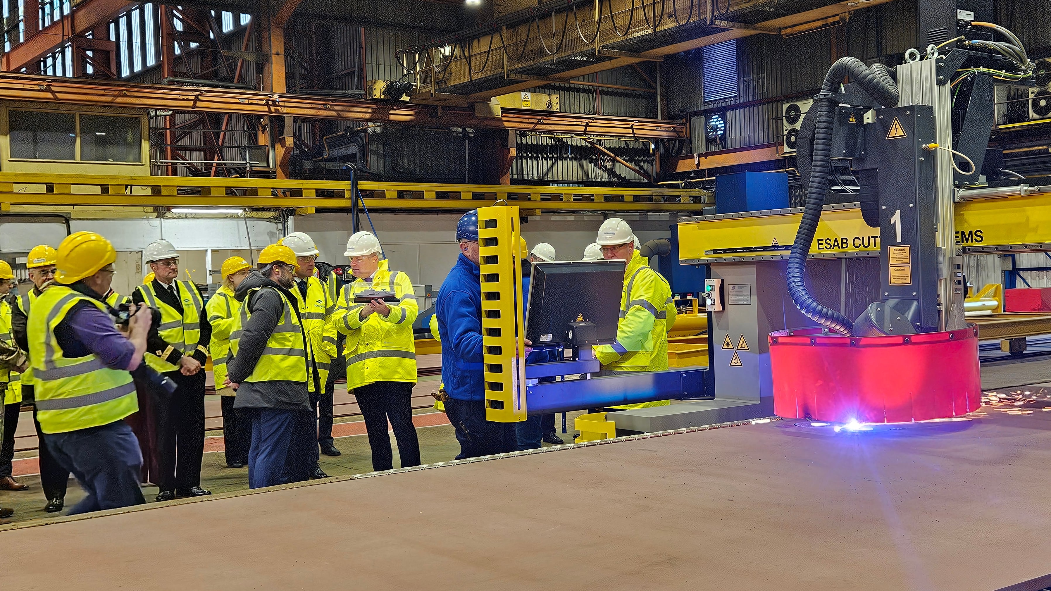 Ceremonia de inicio del programa Fleet Solid Support (FSS)