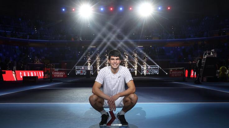 Carlos Alcaraz: "No me gusta que me comparen con Nadal, pero si lo hacen es que algo estoy haciendo bien"