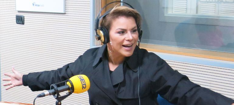 Olga Tañón en Radio Club Tenerife