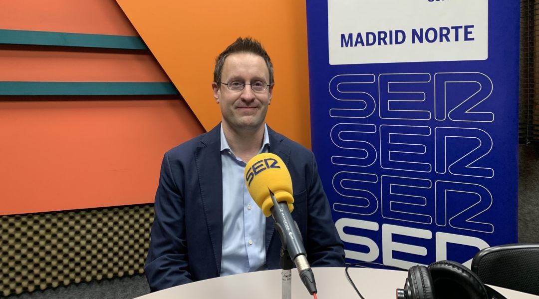 Juan Jesús Valle, alcalde de Algete en los estudios de SER Madrid Norte