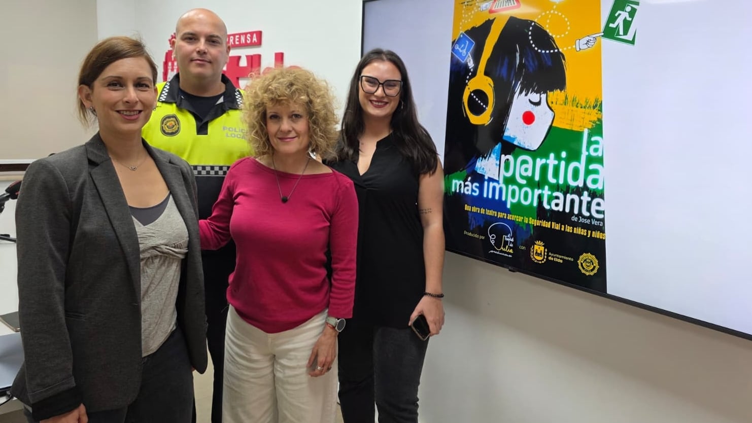 Presentación de la obra "La partida más importante"