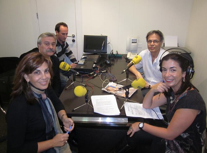 María Manjavacas, Pedro Mansilla, Doctor Chams y Marta González Novo