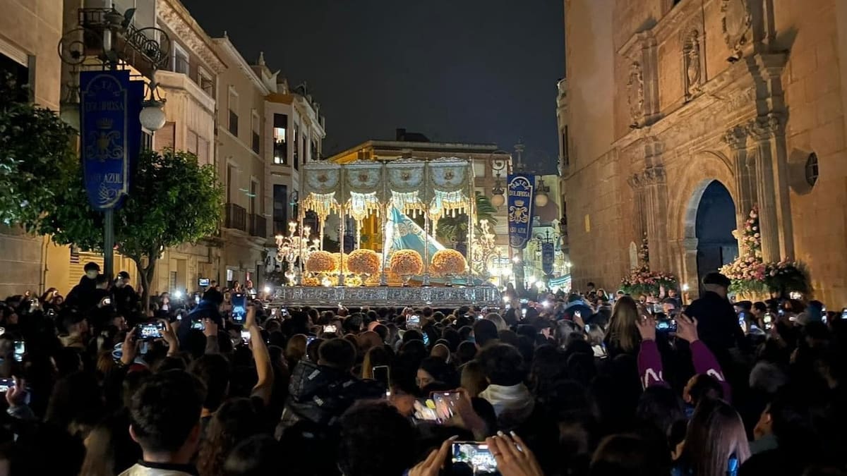Entrevista con Miguel Ángel Peña. presidente del Paso Azul de Lorca