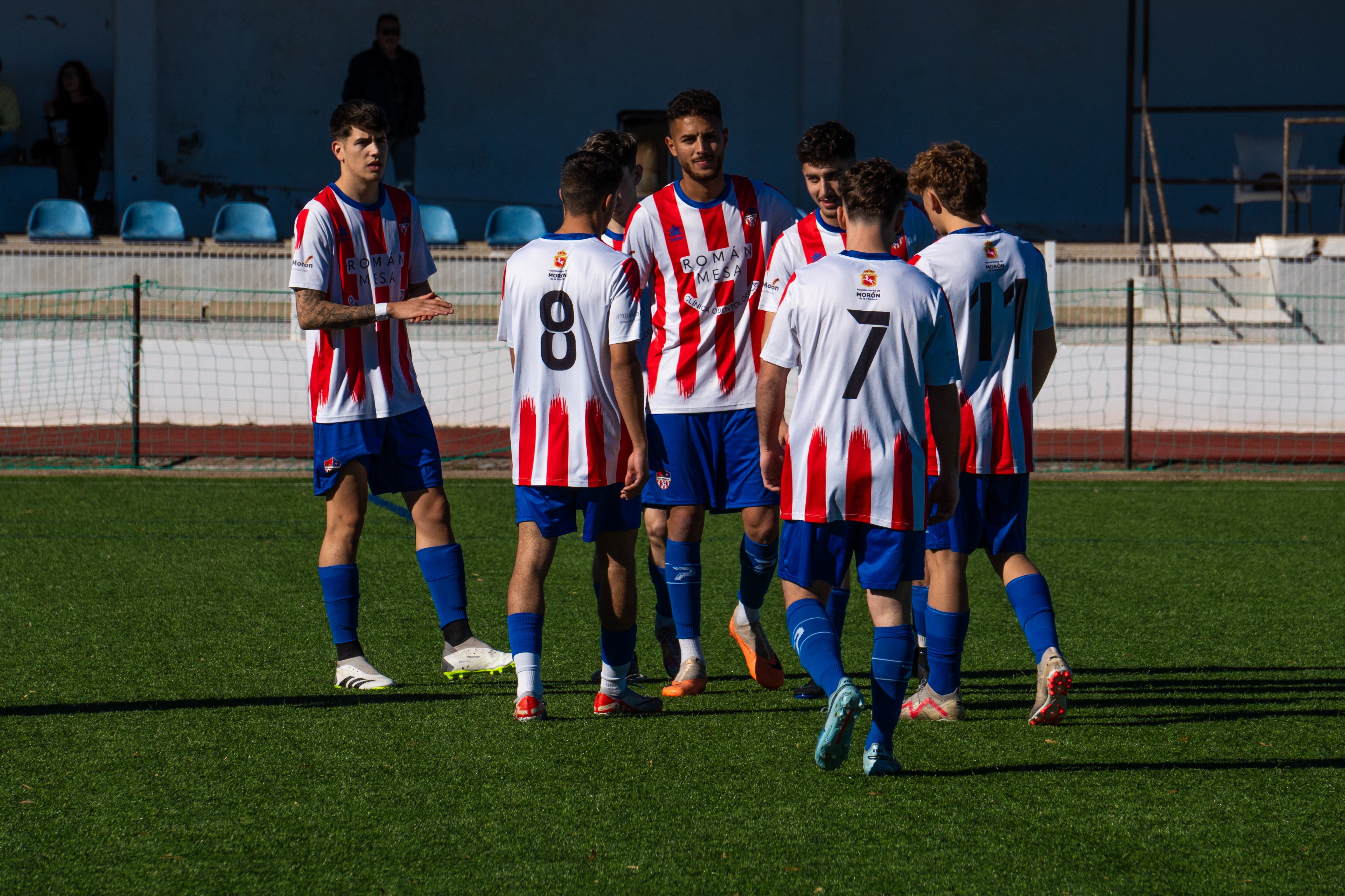 Jugadores de la UD Morón CF / Pablo de Miguel