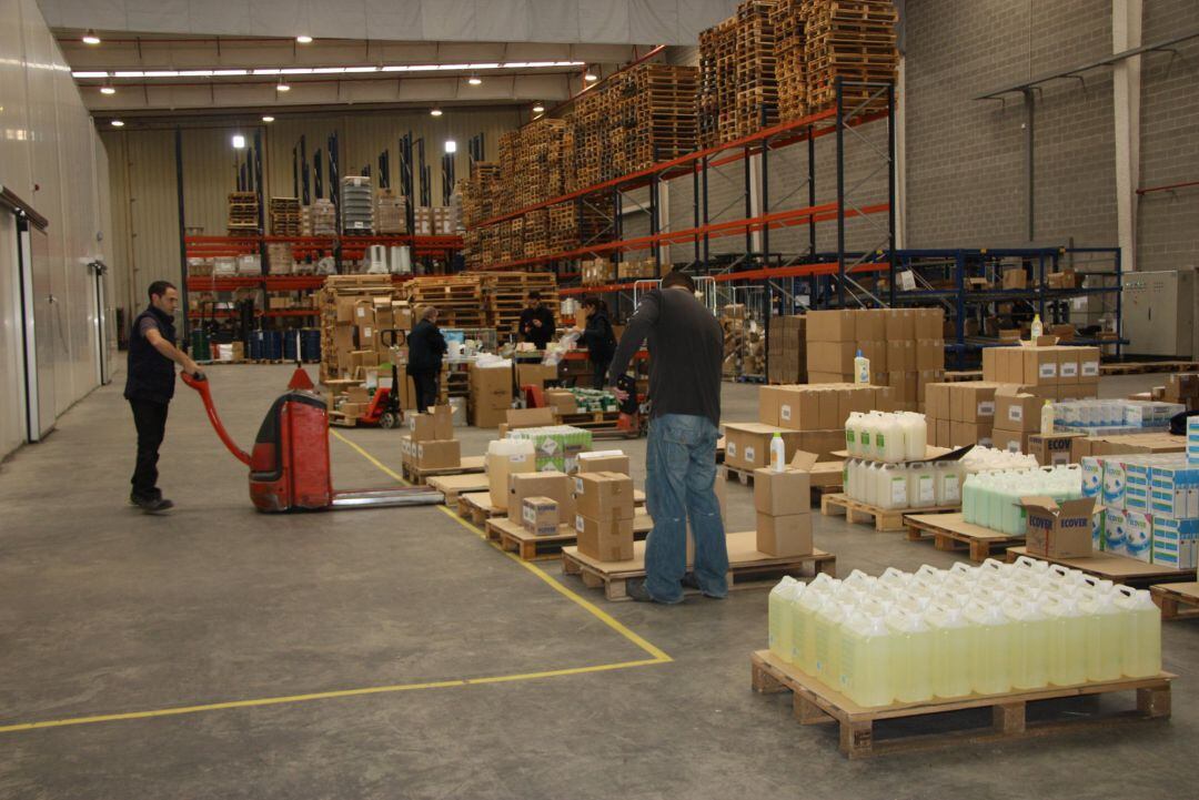 Imatge d'arxiu de l'interior de l'empresa Biospirit de Celrà