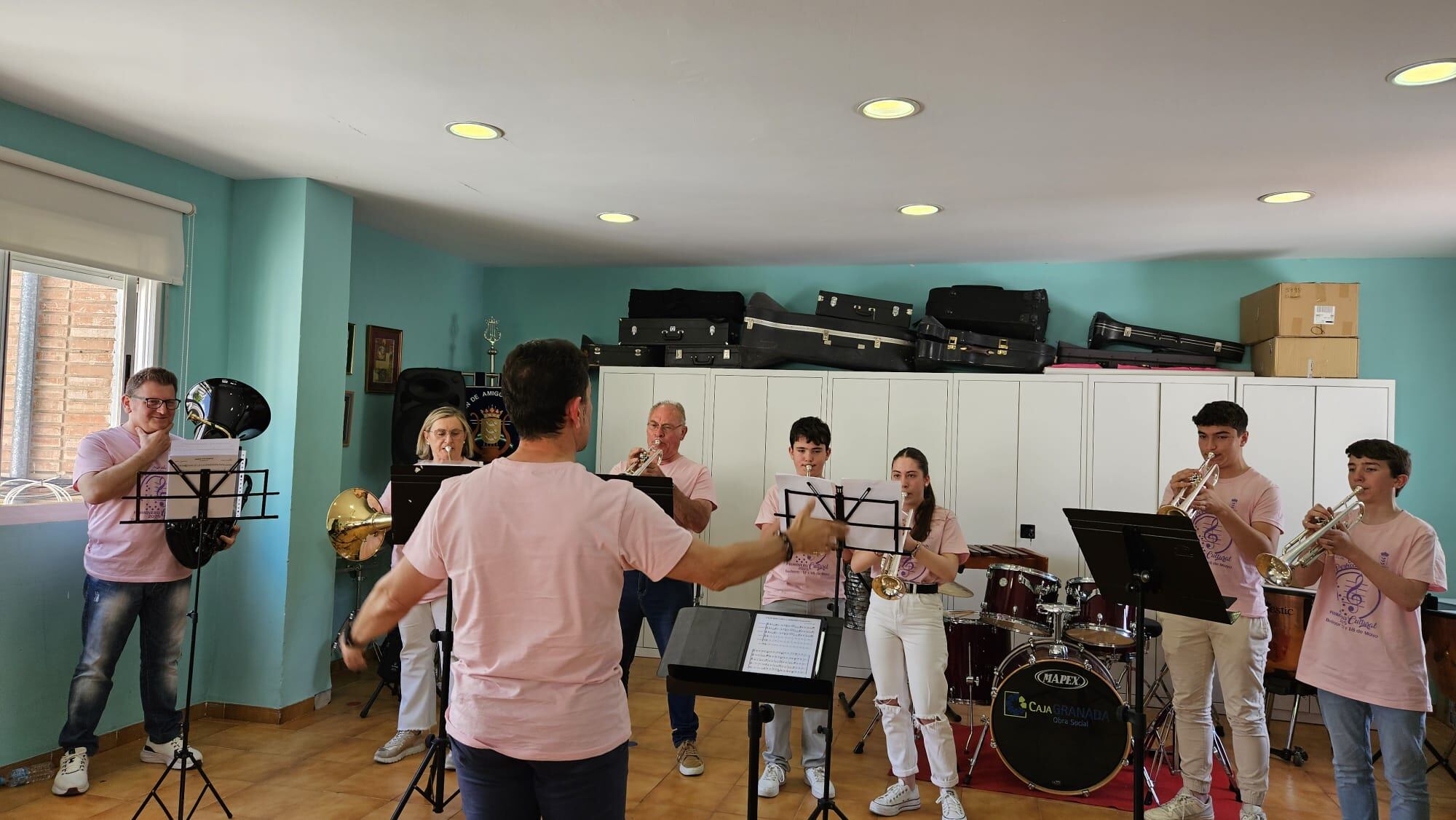 Audición de la clase de viento metal