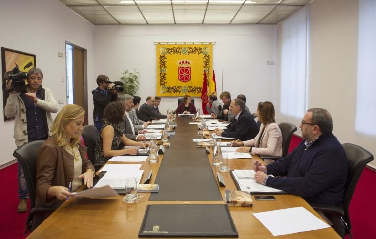 Mesa y Junta de Portavoces del Parlamento Foral de Navarra