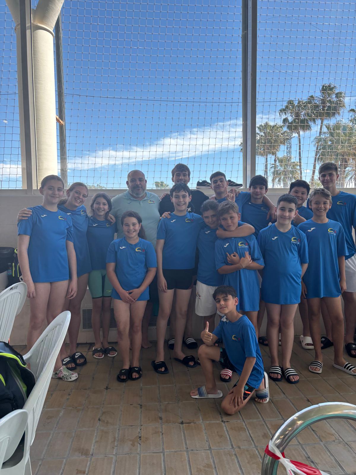 Representación del CN Xàtiva en Gandia