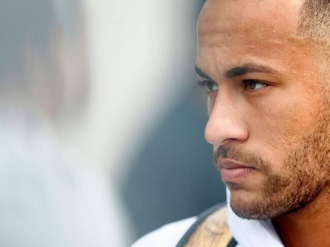 Primer plano de Neymar