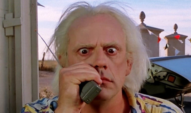 Christopher Lloyd en &#039;Regreso al futuro&#039;