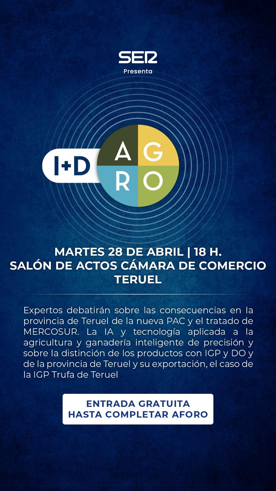 Invitación I+D Agro en Teruel