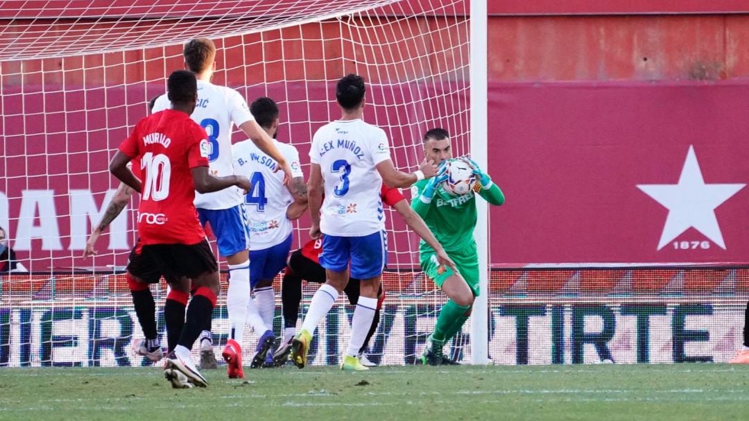 Momento del encuentro entre el Real Mallorca y el CD Tenerife.