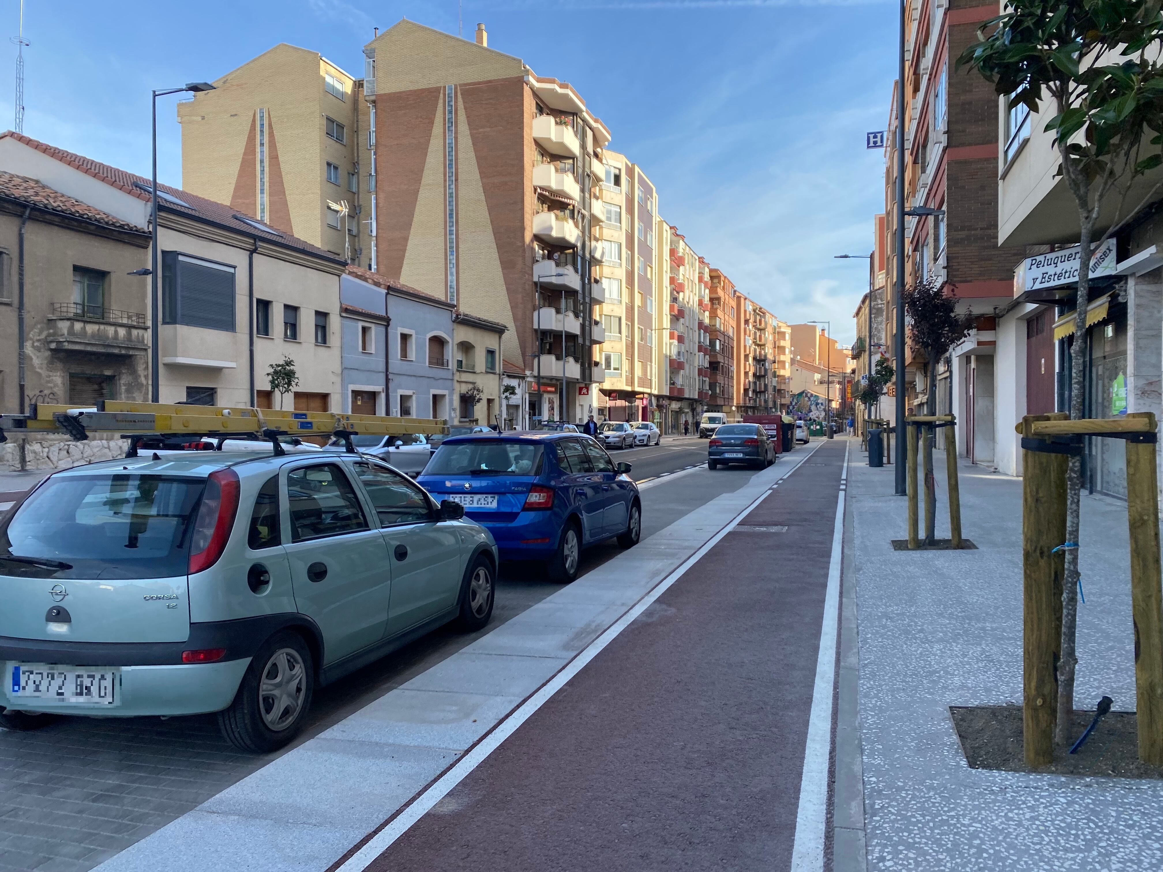 Avenida Castilla, soleada este lunes