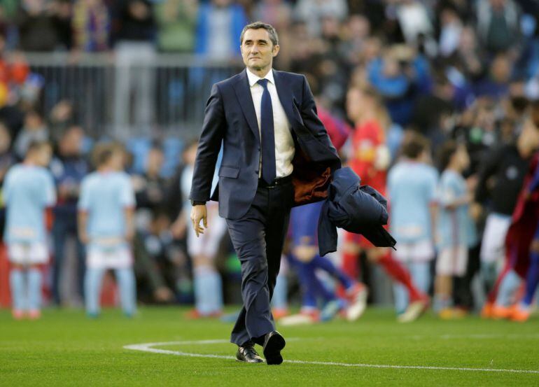 Valverde, tras empatar con el Barcelona el pasado martes