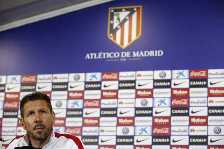 Simeone cumple 200 partidos como entrenador del Atlético de Madrid.