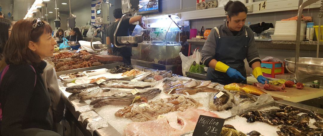 Mercado de la plaza de Lugo