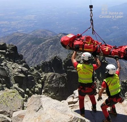 Rescate del montañero