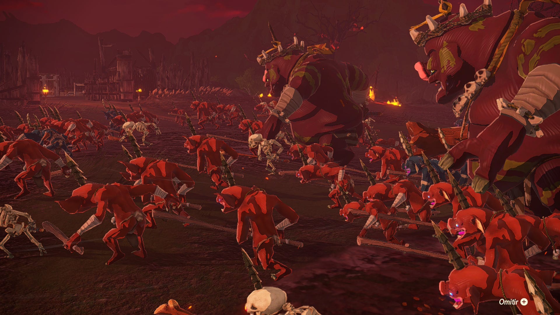 Algunos villanos del juego.