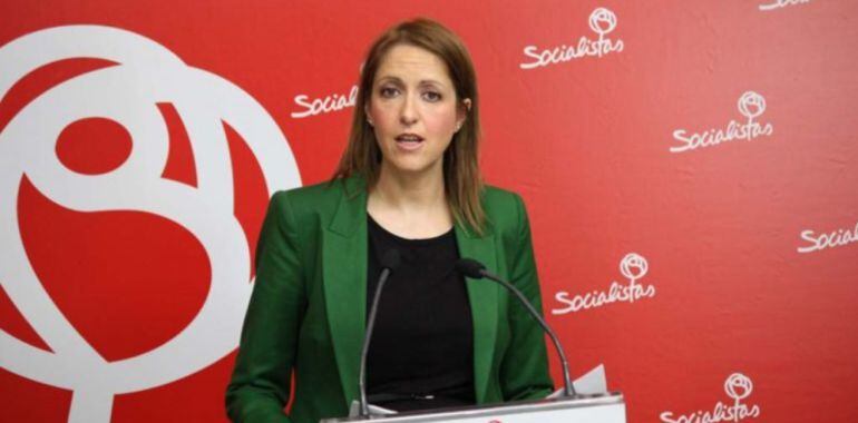 Cristina Maestre, portavoz del PSOE de Castilla-La Mancha