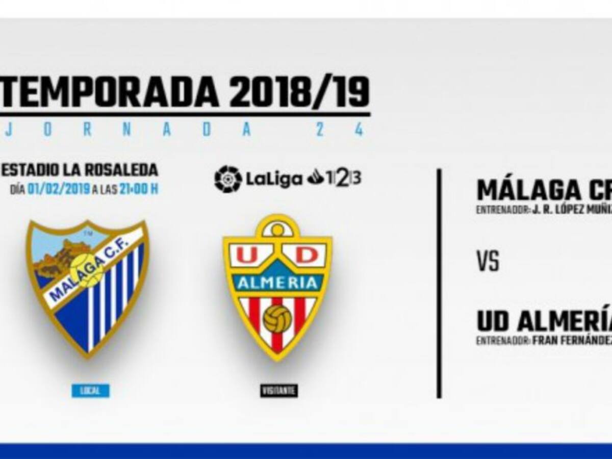 El Málaga a por el liderato en su fortín