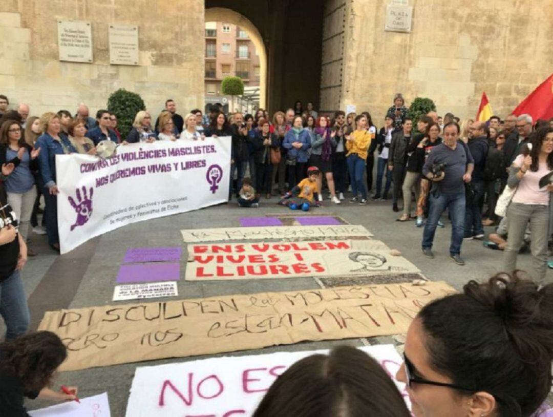 Manifestación feminista (Imagen de archivo)