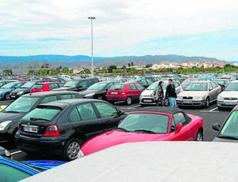 Aparacamientos de la Universidad de Almería.