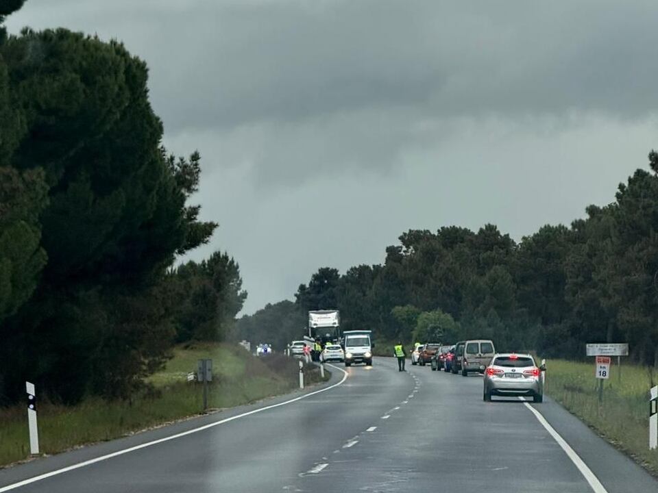 Fallece el alcalde de Nieva en un accidente de tráfico en la CL-605