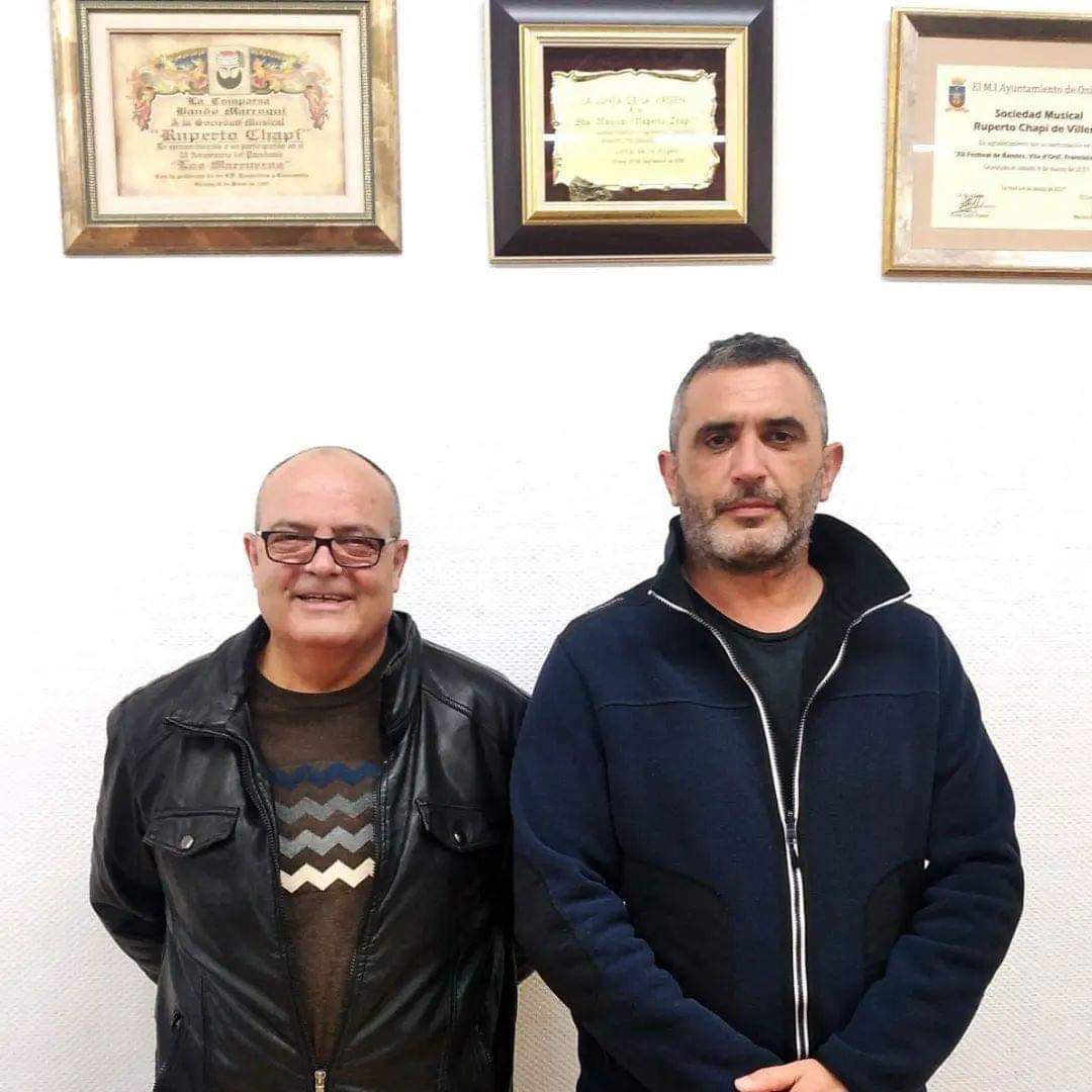 Presidente saliente y entrante