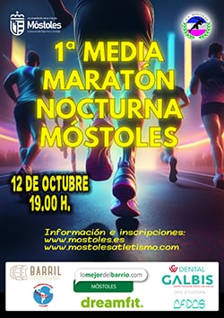 Cartel de la media maratón