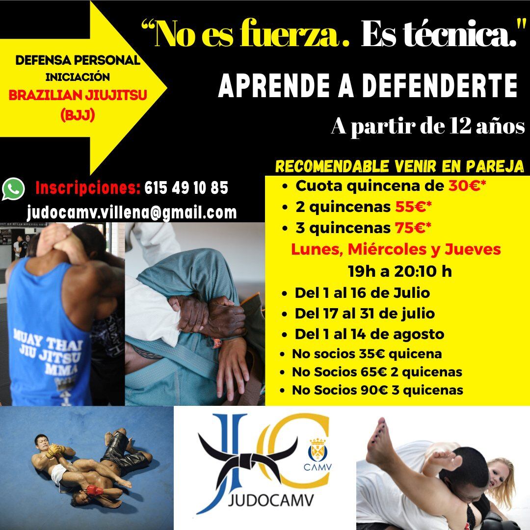 Cartel de la actividad