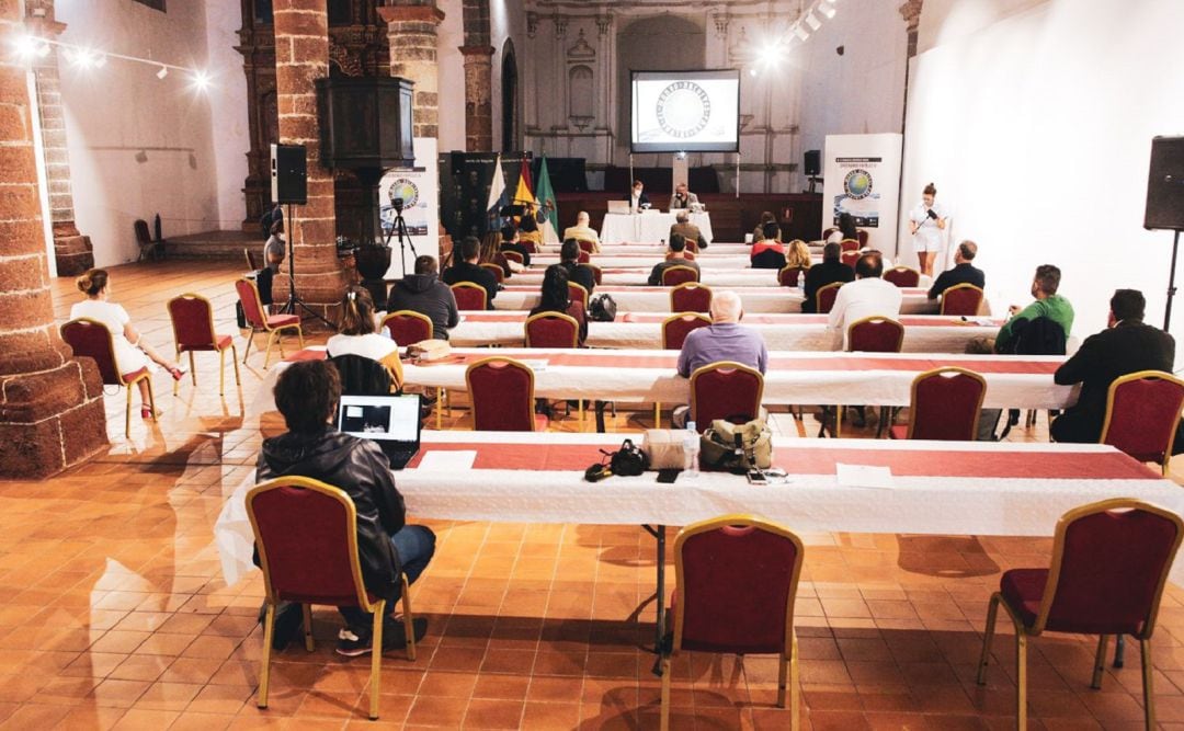 Imagen de archivo de otras jornadas desarrolladas en el Convento de Santo Domingo de Teguise.