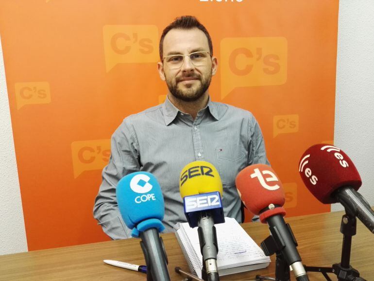 El concejal de Ciudadanos, Juan Antonio Sempere