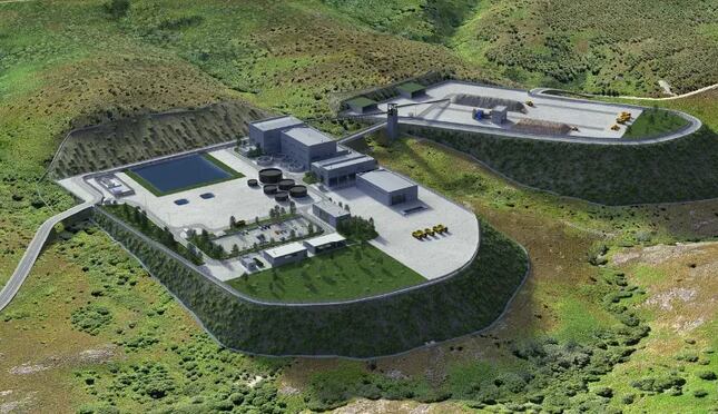 Proyecto de la mina de Beariz.(Europa Press).