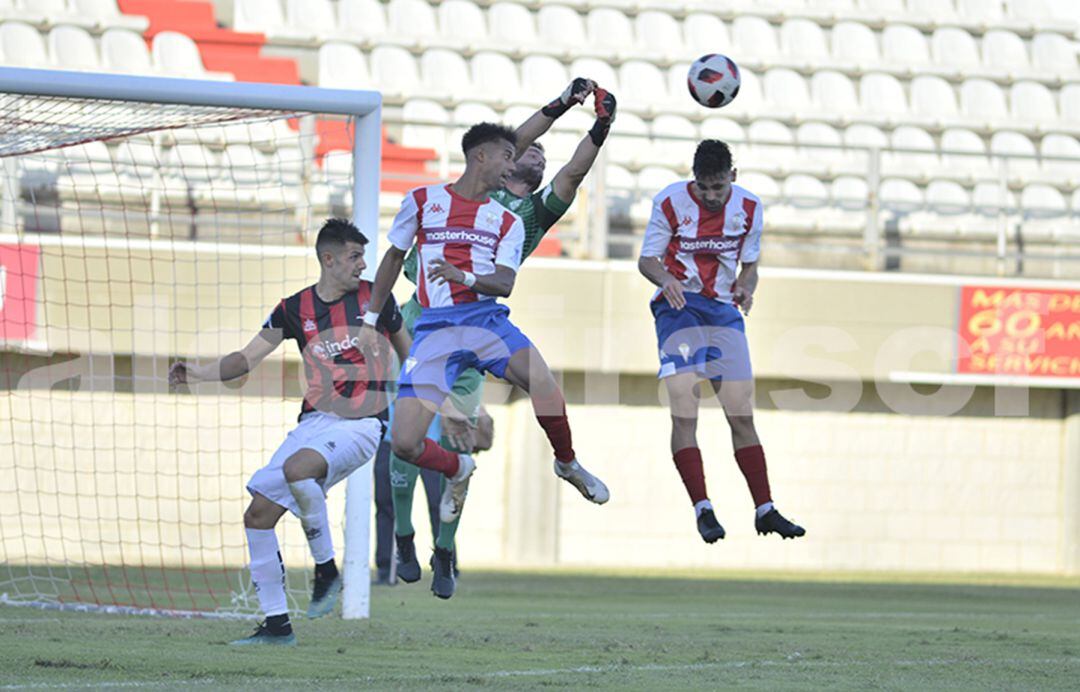 Un momento de un partido.