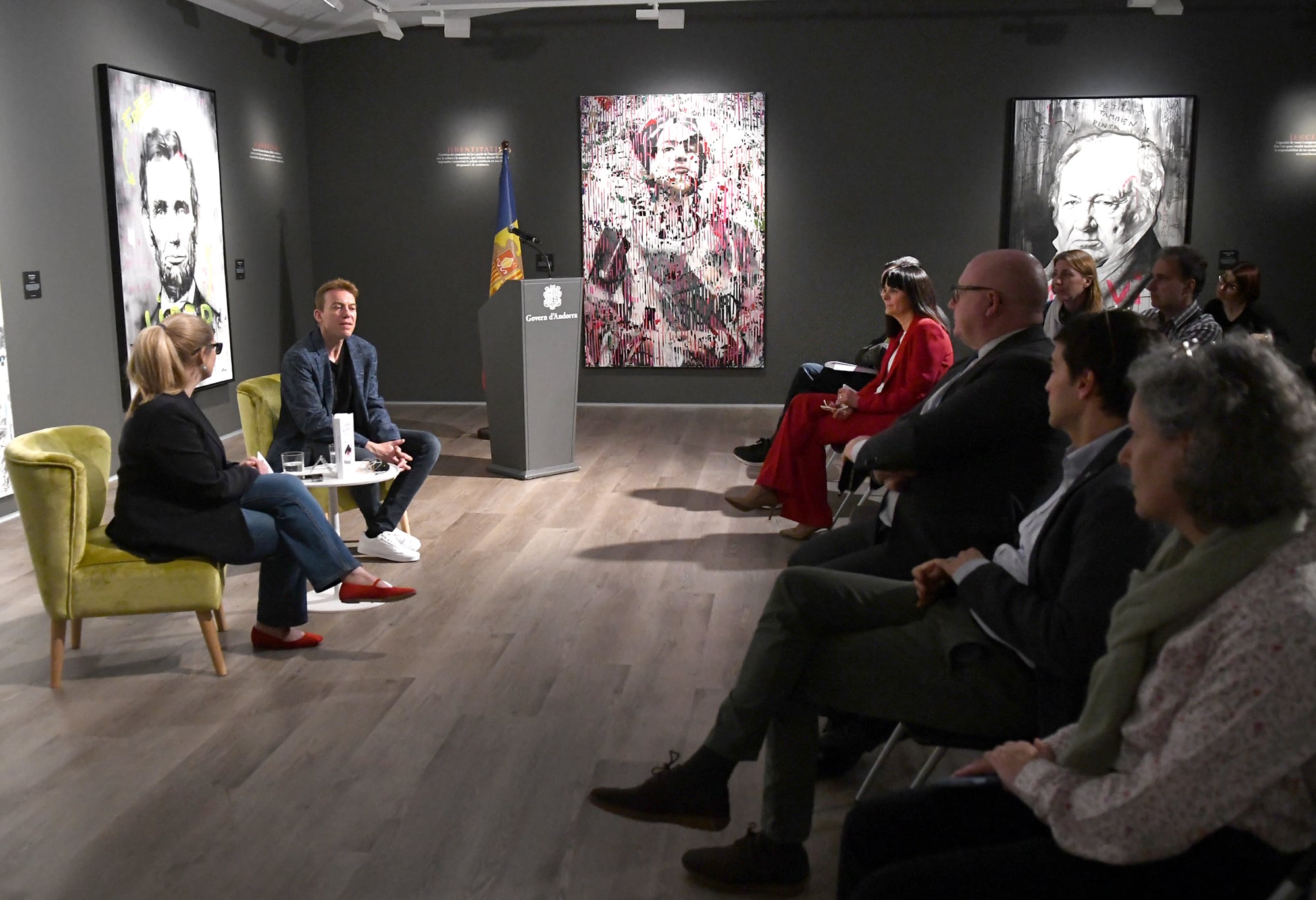 Presentació del darrer premi Fiter i Rossell de novel·la, El Diable Irlandès d'Àlex Garrido